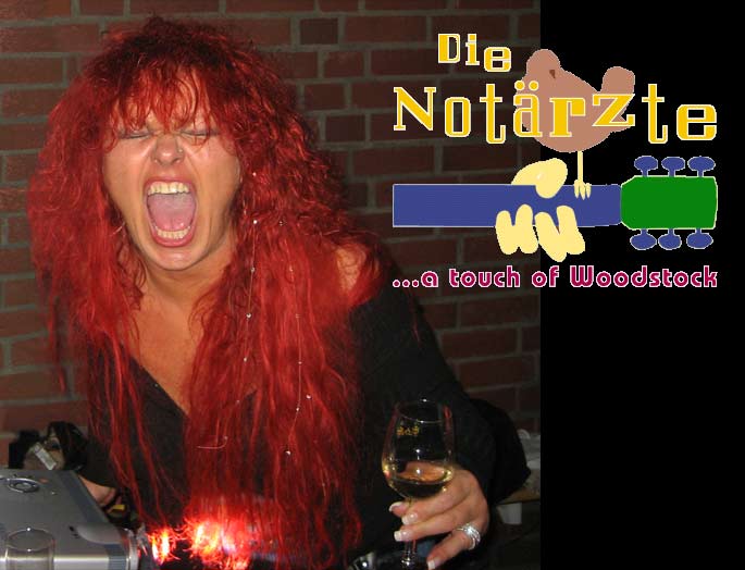 Die Not&auml;rzte - a touch of Woodstock - Handgemachte Livemusik - ohne Netz und doppelten Boden - &auml;rztliche Hilfe f&uuml;r m&uuml;de Parties